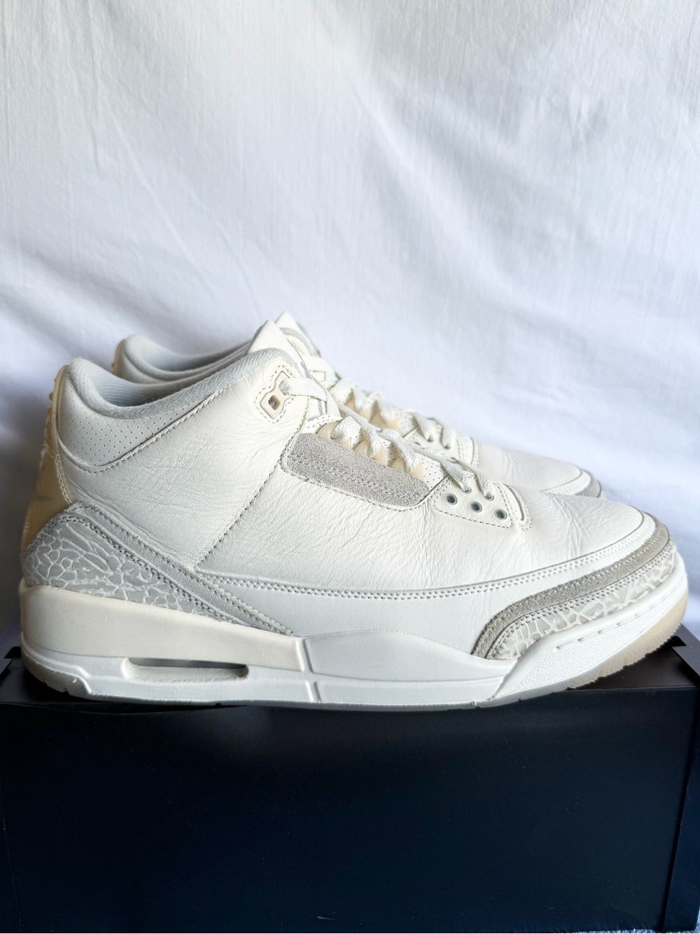 AUTHENTIC Jordan 3 Retro SE Craft Ivory Size 12 FJ9479-100 2023 PRE-OWNED